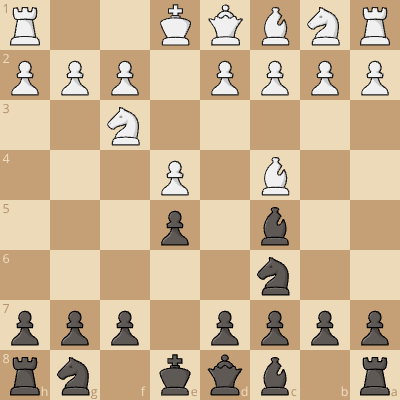 Counter whites italian game