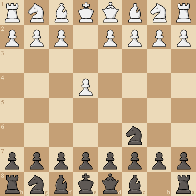 Nimzowitsch Defense, Williams Variation+Vienna Game Counter 